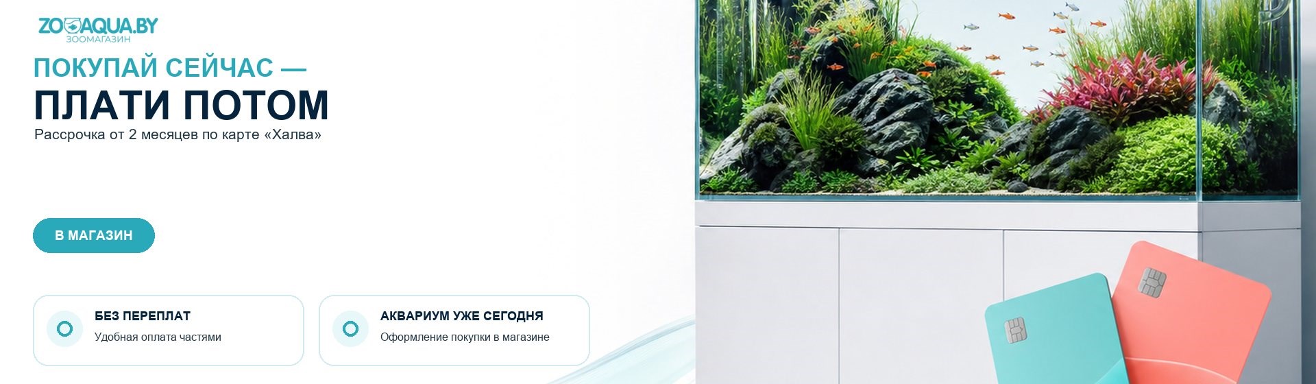 Покупай сейчас — плати потом, рассрочка по карте Халва