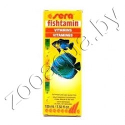 Витамины для рыб (sera fishtamin),100 мл - фото 15193