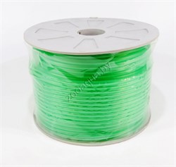 Шланг силиконовый зеленый 100 м. на бобине (KW) - фото 18571