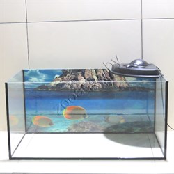 Террариум для сухопутной черепахи Aqua на 100 л. с крышкой - фото 22289