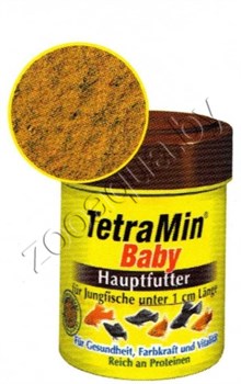 TetraMin Baby 66 мл. - корм для мальков, мелкая крупа - фото 26031