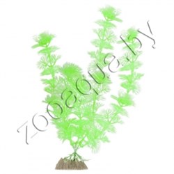 Растение пластиковое GLOFISH флуоресцентное зеленое 15,24 см. - фото 26913
