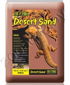 Песок для террариумов Desert Sand красный 4,5 кг - фото 26988