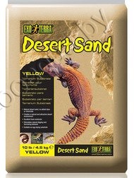 Песок для террариумов Desert Sand желтый 4,5 кг. - фото 26996