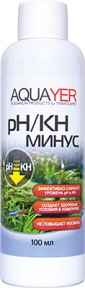 AQUAYER pH/KH минус, 100 mL - фото 27067