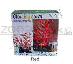 AM0015R Светящийся коралл, красный 16,516,5см - фото 27437