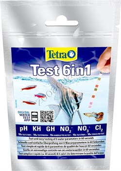 TETRA Тест 6 в 1 (+СL2) полоски 10 шт - фото 27745