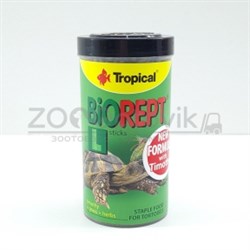 Biorept L Универсальный корм для сухопутных черепах и игуан, 250мл70гр.(банка) - фото 29223