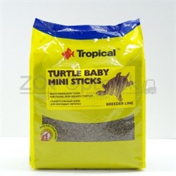 Turtle Baby Mini Sticks Универсальный корм для молодых черепах в виде плавающих палочек, 1 кг.(пакет) - фото 29235