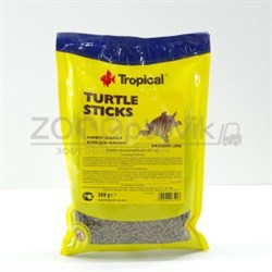 Turtle Sticks Универсальный корм для всех видов черепах в виде плавающих палочек, 300 гр (пакет) - фото 29242