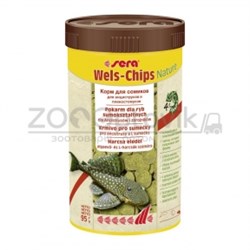 SERA Wels Chips NARURE, 100мл/38 г - фото 30405
