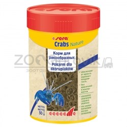 SERA Crabs Natural NATURE, 100мл/30 г - фото 30481