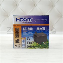 Hidom AP-600 Помпа - фонтан, 4 W, 300л.ч., h-0,6 м. - фото 32142