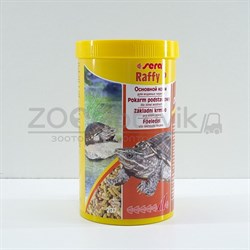 SERA Raffy P  гранулированный корм в виде плавающих палочек,  для всех видов черепах (1000 мл) - фото 33870