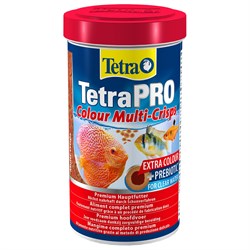 TetraPro Colour 500 мл. - Высококачественный корм в виде чипсов д/всех видов рыб для усиления и насыщенности красок - фото 36206