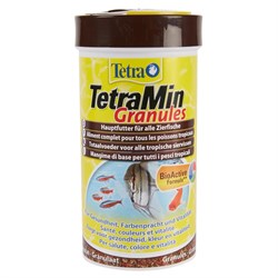 TetraMin Granules 250 мл. - Гранулированный корм д/всех видов декоративных рыбок - фото 36212