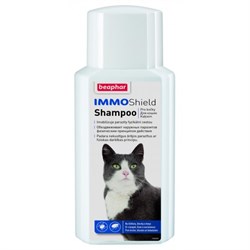IMMO SHIELD SHAMPOO CAT 200 мл. шампунь от паразитов для котов - фото 36288