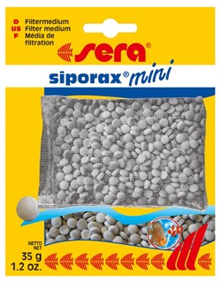 Биологический наполнитель для фильтра (35 г) Sera  "Siporax Mini Professional" - фото 36446