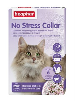 Beaphar NO STRESS COLLAR CAT – успокаивающий ошейник для котов - фото 36453