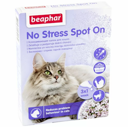 Beaphar No Stress Spot On cat – успокаивающие капли для котов - фото 36457
