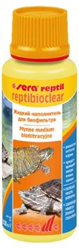 Средство для водных черепах и акватеррариумов Sera "Reptibioclear", 100 мл. - фото 37233