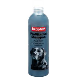 Beaphar Pro Vitamin Shampoo Black / Провитаминный шампунь с алоэ вера для ухода за шерстью собак темного и черного окрасов 250 мл - фото 38855