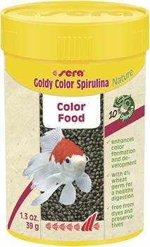 SERA Goldy Color Spirullina NATURE 100ml/39g - фото 44123