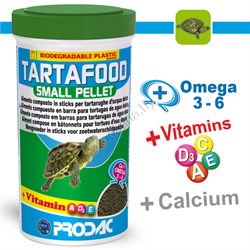 Корм для пресноводных черепах PRODAC Tartafood Small Pellet мелкие гранулы 100 мл./35 гр - фото 44371