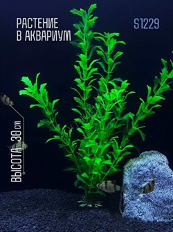 Купить Искусственное растение для аквариума и террариума ZooAqua S1229, 30 см