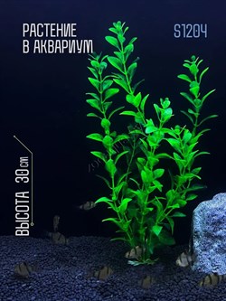 Купить Искусственное растение для аквариума ZooAqua S1204, 30 см, керамика, пластик