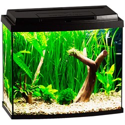 Купить Аквариум Biodesign Классик 40R, силикатное стекло Pilkington Optifloat™, 4 мм, 38 л, 45х25х42 см, LED светильник, черный