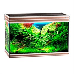 Купить Аквариум Biodesign Altum 135, силикатное стекло Pilkington Optifloat™, 6 мм, 135 л, 81x38x53 см, шторка для автокормушки, ясень шимо