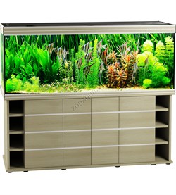 Купить Аквариум Biodesign Altum 700, силикатное стекло Pilkington Optifloat™, 10–12 мм, 680 л, 181x61x72 см, шторка для автокормушки, белёный дуб