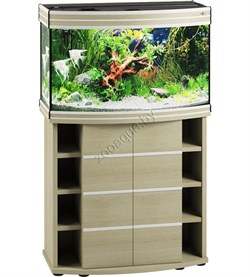 Купить Аквариум Biodesign Altum Panoramic 135, силикатное стекло Pilkington Optifloat™, 5 мм, 135 л, 81x41x53 см, шторка для автокормушки, белёный дуб