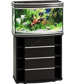 Купить Аквариум Biodesign Altum Panoramic 135, силикатное стекло Pilkington Optifloat™, 5 мм, 135 л, 81x41x53 см, шторка для автокормушки, черный
