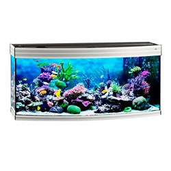 Купить Аквариум Biodesign Altum Panoramic 300, силикатное стекло Pilkington Optifloat™, 8-10 мм, 300 л, 126x51x60 см, шторка для автокормушки, серебряный