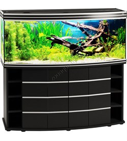 Купить Аквариум Biodesign Altum Panoramic 450, силикатное стекло Pilkington Optifloat™, 8-10 мм, 450 л, 151x61x63 см, шторка для автокормушки, черный
