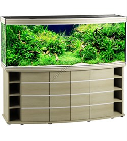 Купить Аквариум Biodesign Altum Panoramic 700, силикатное стекло Pilkington Optifloat™, 10 мм, 680 л, 181x66x72 см, шторка для автокормушки, белёный дуб