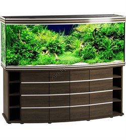 Купить Аквариум Biodesign Altum Panoramic 700, силикатное стекло Pilkington Optifloat™, 10 мм, 680 л, 181x66x72 см, шторка для автокормушки, золотой орех