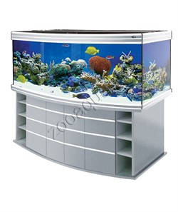 Купить Аквариум Biodesign Altum Panoramic 700, силикатное стекло Pilkington Optifloat™, 10 мм, 680 л, 181x66x72 см, шторка для автокормушки, серебряный
