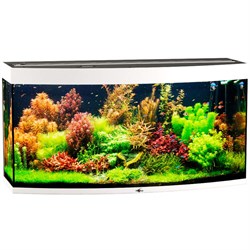 Купить Аквариум Biodesign Панорама 300, силикатное стекло Pilkington Optifloat™, 10 мм, 305 л, 126x51x65 см, шторка для автокормушки, белый