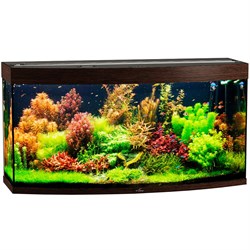 Купить Аквариум Biodesign Панорама 300, силикатное стекло Pilkington Optifloat™, 10 мм, 305 л, 126x51x65 см, шторка для автокормушки, венге