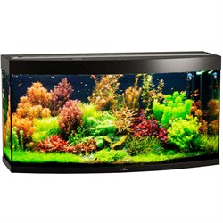 Купить Аквариум Biodesign Панорама 300, силикатное стекло Pilkington Optifloat™, 10 мм, 305 л, 126x51x65 см, шторка для автокормушки, черный
