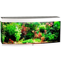 Купить Аквариум Biodesign Панорама 450, силикатное стекло Pilkington Optifloat™, 10 мм, 420 л, 151x56x68 см, шторка для автокормушки, белый