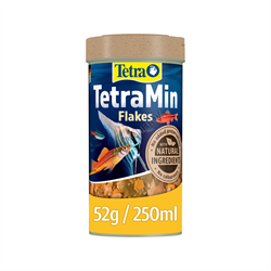 TetraMin Flakes — корм в хлопьях для декоративных рыб, 250 мл (52 г) - фото 51133