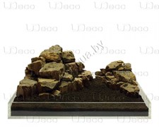 UDeco Leopard Stone MIX SET 15 - Натуральный камень "Леопард" для оформления аквариумов и террариумов