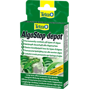 Tetra AlgoStop Depot 12 капсул, для борьбы с нитчатыми и пучковатыми водорослями
