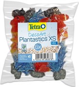 Растение пластиковое мини Tetra DecoArt Plant XS Mix Refil 6см разноцветное (6шт)