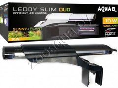 AQUAEL  LEDDY SLIM  10W DUO SUNNY & PLANT (черный) светильник