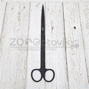 Ножницы черные профессиональные из нержавеющей стали I-545-1 с прямыми ножами